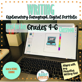 Explanatory Paragraph Writing Portfolio for Distance Learning