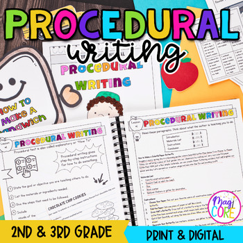 Preview of Explanatory Writing Procedural How To 2nd 3rd Grade Lessons Anchor Chart Rubric