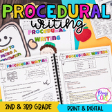 Explanatory Writing Procedural How To 2nd 3rd Grade Lesson