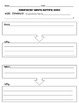 explanatory essay planning sheet