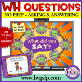 Digital WH Questions | Asking and Answering Questions - TP