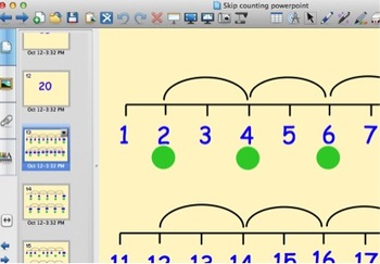 Preview of Explicit Skip counting 2's and 5's