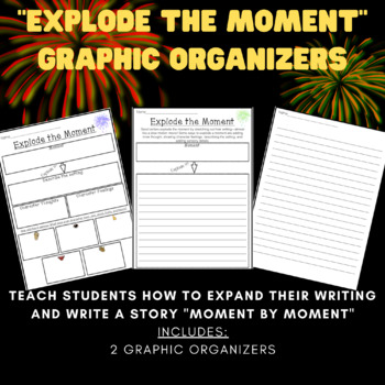 Preview of Explode The Moment Graphic Organizer