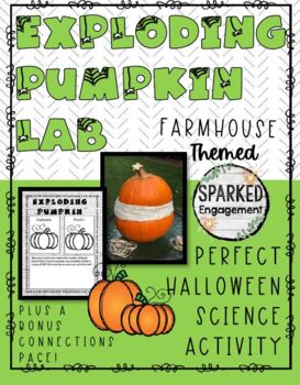 Preview of Exploding Pumpkins Science Lab