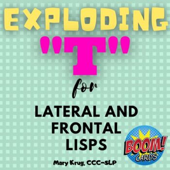 Preview of Exploding "T" for Lateral or Frontal Lisps BOOM Cards