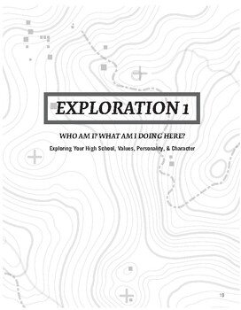 Preview of Exploration 1: Who Am I? What Am I Doing Here? (Personality, values, character)