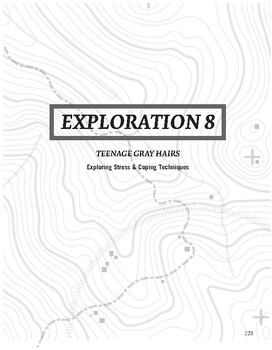 Preview of Exploration 8: Teenage Gray Hairs (Exploring Stress and Coping Techniques)