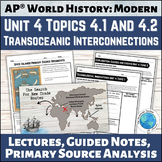 Unit 4 Topic 4.1 and 4.2 Lectures and Guided Notes for AP®