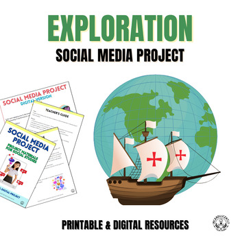 Preview of Exploration Social Media Project with Digital Resources