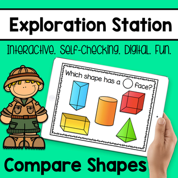 Preview of Exploration Station - Compare Shapes