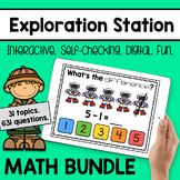 Exploration Station - Digital Math Games *BUNDLE*