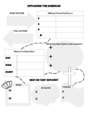 FREE Exploration and Colonization Notes, Graphic Organizer