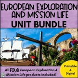 European Exploration and Mission Life (in Texas) **BUNDLE**