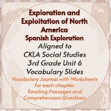 Exploration of North America Vocabulary and Reading Comp B