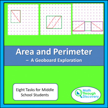 Preview of Geometry - Area and Perimeter - An Exploration on the Geoboard
