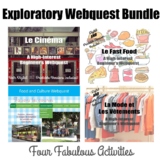 Exploratory Webquest Bundle - Novice-Mid to Intermediate-L