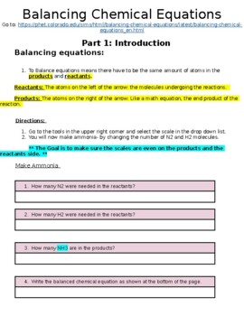 Preview of Explore Activity: Law Of Conservation of Matter