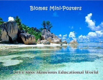 Preview of Explore Biomes Around the World: Mini-Posters for Your Classroom!