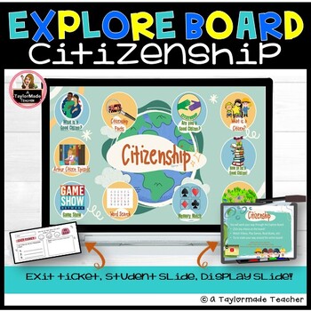 Preview of Explore Board: Citizenship