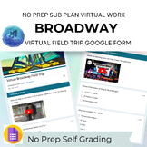 Explore Broadway | No Prep Self Grading Self Guided Virtua