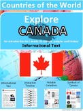 Explore Canada: Informational Text Grades 3-5