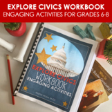 Explore Civics Workbook | Year Long Civics Activities and 
