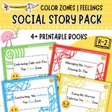 Explore Color Emotions Social Story Pack | K-2 SEL Readers