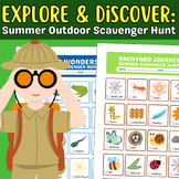 Explore & Discover: Summer Outdoor Scavenger Hunt for Grades 1-4!