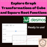 Explore Graph Transformations of Cube and Square Root Func