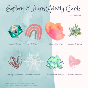 Preview of Explore & Learn Activity Cards