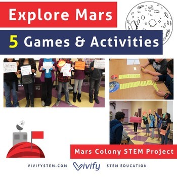 Preview of Explore Mars: Games & Activities