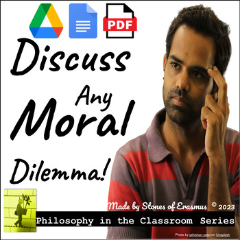 Preview of Explore Moral Dilemmas: Comprehensive Philosophy Lesson for the Classroom
