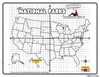 Preview of Explore National Parks with Traveling Miss T.