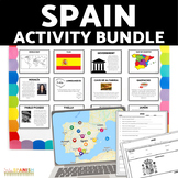 Explore Spain Spanish Culture Activities Set Virtual Field