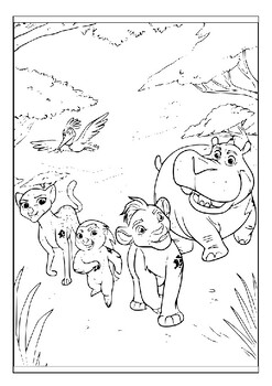 Explore The Lion Guard Coloring Pages: Printable Adventures for Kids