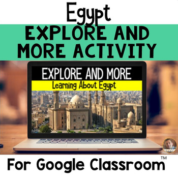 Preview of Explore and More Egypt Cultural Exploration for Grades 3-6