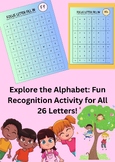 Explore the Alphabet: Fun Recognition Activity for All 26 Letters