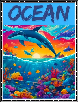 Preview of Explore the Deep: Dive into Our Ocean Coloring Pages!