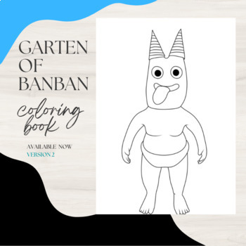 Character Garden of Banban Color Page - Free Printable Coloring Pages