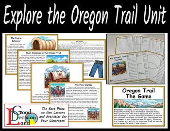 Preview of Explore the Oregon Trail: A Comprehensive Unit for Engaging Learning