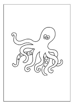 Explore the Underwater World with Our Printable Octopus Coloring Pages ...