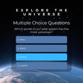 Explore the Universe, 41 multiple choice questions early f