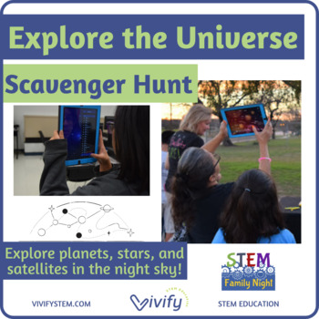 Preview of Explore the Universe: Science Astronomy Scavenger Hunt