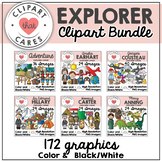 Explorer Clipart Bundle by Clipart That Cares