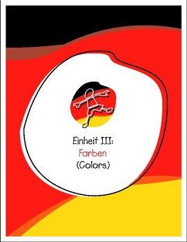 Preview of Explorer German Learning Program - Einheit III: Farben