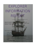 Explorer Information Report Criteria and Data Chart