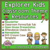 Explorer Kids Classroom Theme Resources Bundle