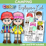Explorer Kids Craft | Camping Day Theme Activities | Summe