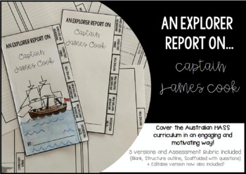 Preview of Explorer Report : Captain James Cook