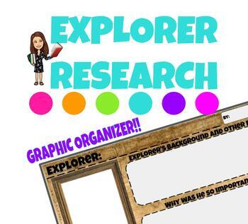 Preview of Explorer Research Project - Google Slides
